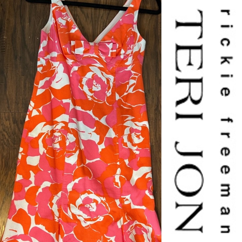 0038| Like New | Rickie Freeman for Teri Jon | Summer Dress | Size 2